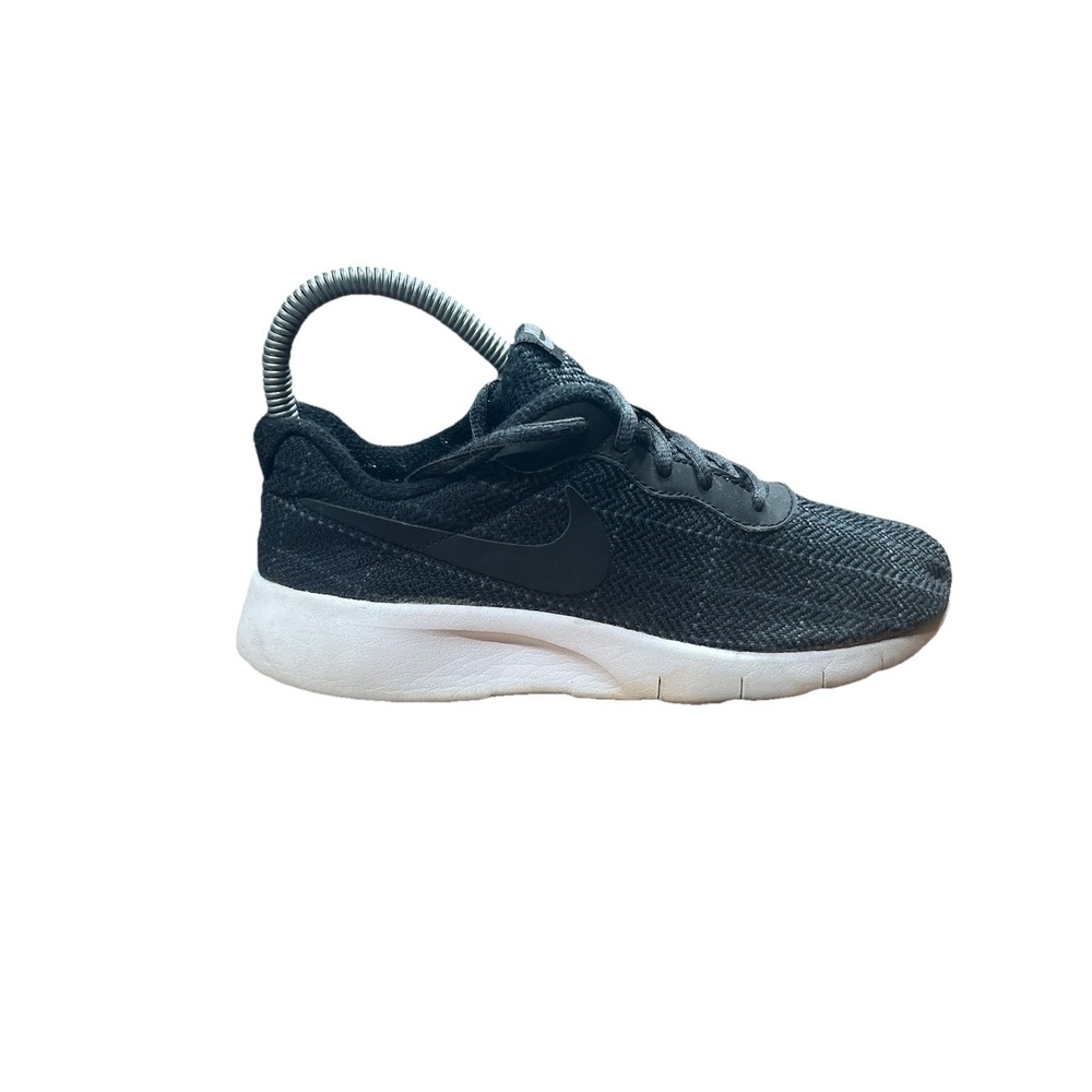 Nike Tanjun SE (PS) 859614-001 Black Cool Grey White Size 4 Kids Casual Shoe